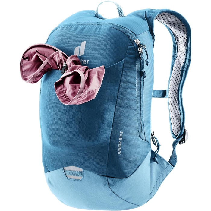 Дитячий дитячий велосипедний рюкзак deuter Unisex (1 упаковка) (8 л, Wave-aqua)