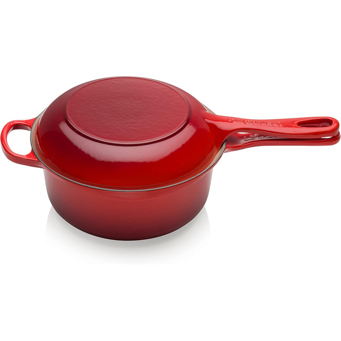 Le Creuset Marmitout: каструля-термос з чавуну, 2.3 л, Ø 22 см, вишневий (25044220902460)