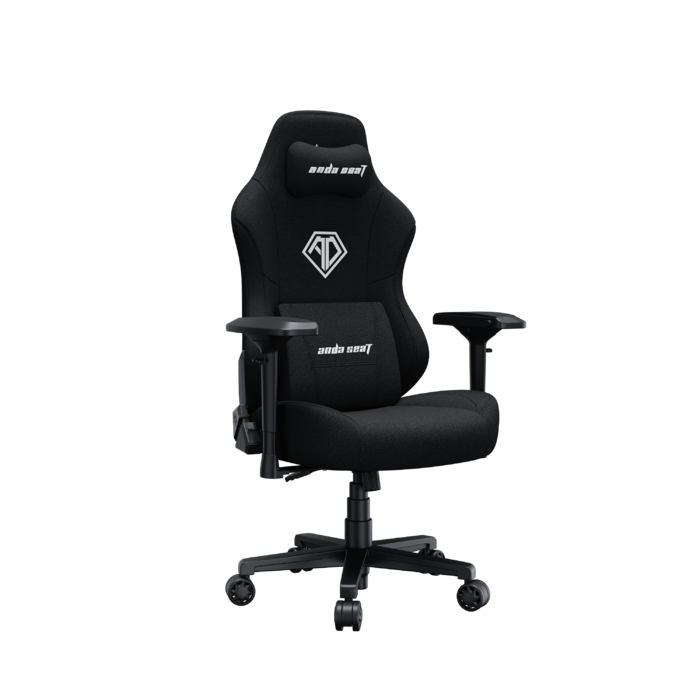 Крісло ігрове Anda Seat Phantom 3 Pro Black Fabric Size L