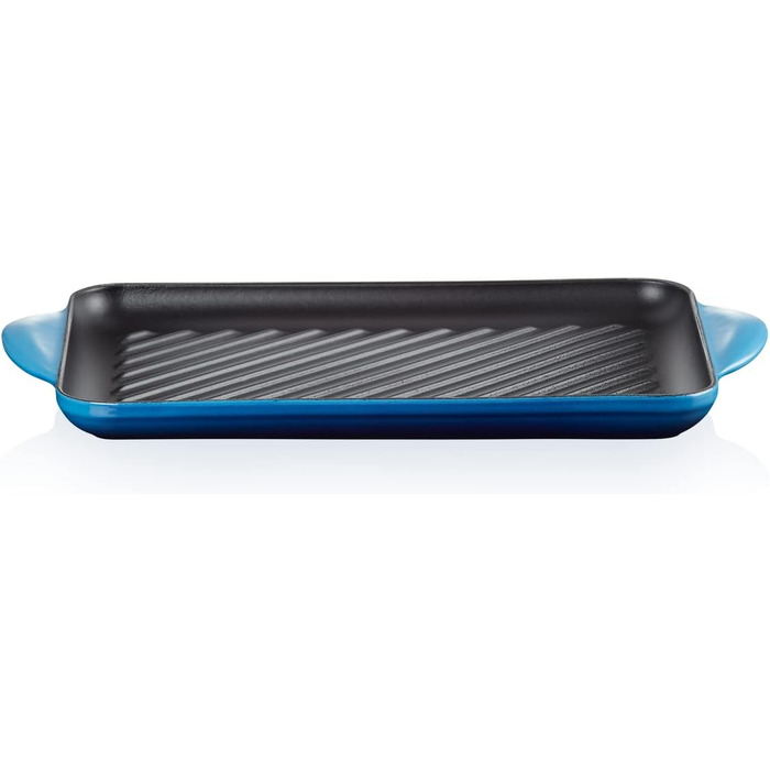 Гриль-пательня LE CREUSET прямокутна, чавун, 33 см, Azure (20202320600460)