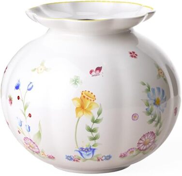 Ваза Villeroy & Boch Spring Awakening, велика, біло-кольорова, для декору Великдня, преміум-порицелан, стиль Landhaus & Rustikal