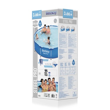 Каркасний басейн Bestway Steel™ Pro Ø366см