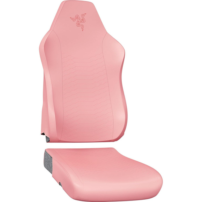 Ігровий крісло Razer Iskur V2 X з підтримкою попереку (м'яка тканина, 2D підлокітники, щільна піна) Quartz, Сучасний дизайн