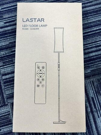 Торшер LED LASTAR, 1500 люмен, сенсорний пульт, 1800-5500K, 5 рівнів яскравості, 18 режимів RGB