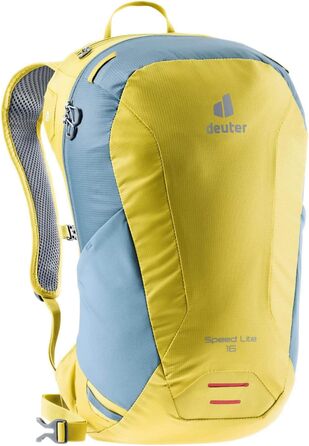 Туристичні рюкзаки deuter Unisex Speed Lite 16 (16 л, зелений / синій (Greencurry/Slateblue))