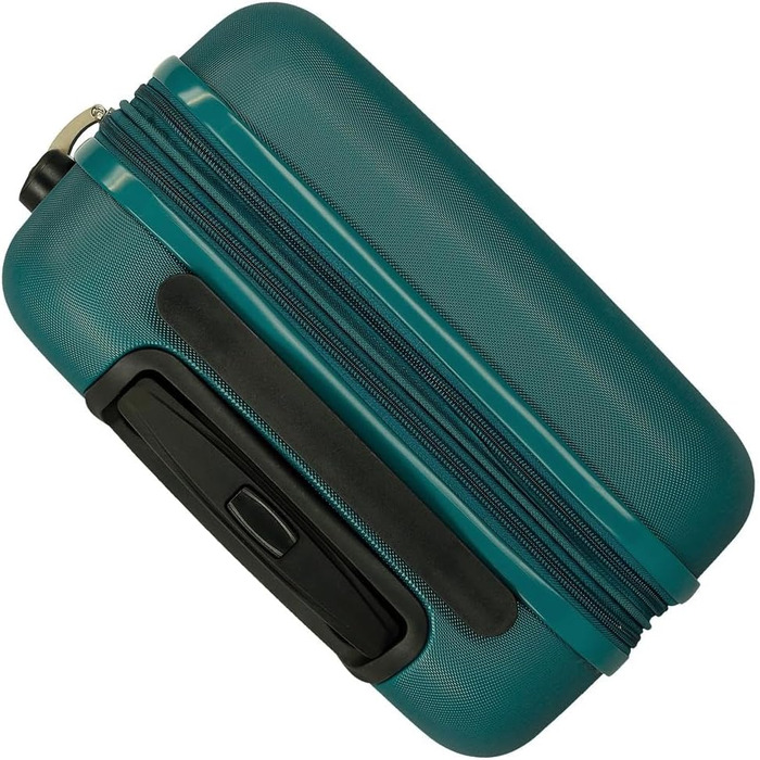 Чохол-валіза Roll Road Flex з ABS-пластику, бокове замкове закриття, 4 подвійні колеса, ручна валіза, практичний внутрішній простір з одним відділенням (Khaki)