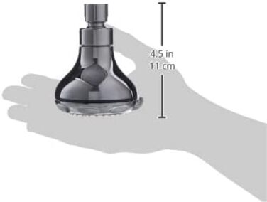 Фіксована душова лійка (125 мм x 95 мм x 95 мм), 139 Hydramax