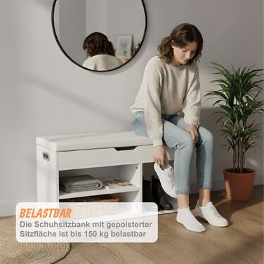 Сховище для взуття Relaxdays з місцем для зберігання