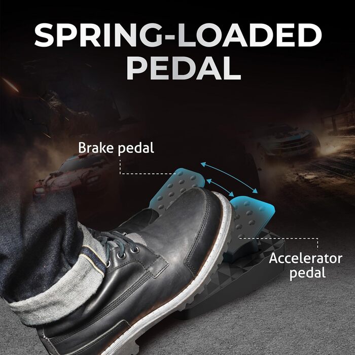 Гоночний кермо NITHО Drive Pro V200 з педалями та перемикачем швидкостей для PC, PS4, PS5, Xbox One, Xbox Series X/S, Windows - 270° з вібрацією