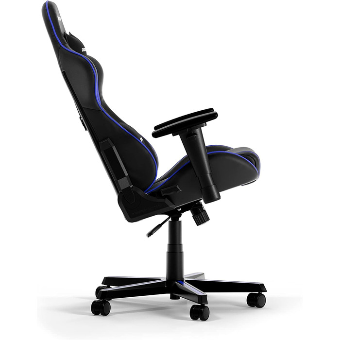 Оригінальне ігрове крісло DXRacer FORMULA L PVC Leather (Чорний/Індиго)