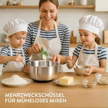 Навіс салатниця з нержавіючої сталі Navaris з кришкою та друшляком - для сушіння салату