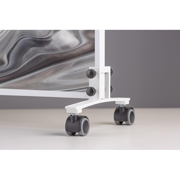 Інфрачервовий обігрівач Könighaus Standgerät 600 Вт - Економний, з термостатом та підставкою - мобільний, з акриловим малюнком