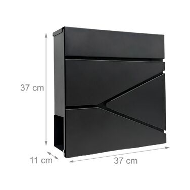 Скріпка Relaxdays з відсіком для газет