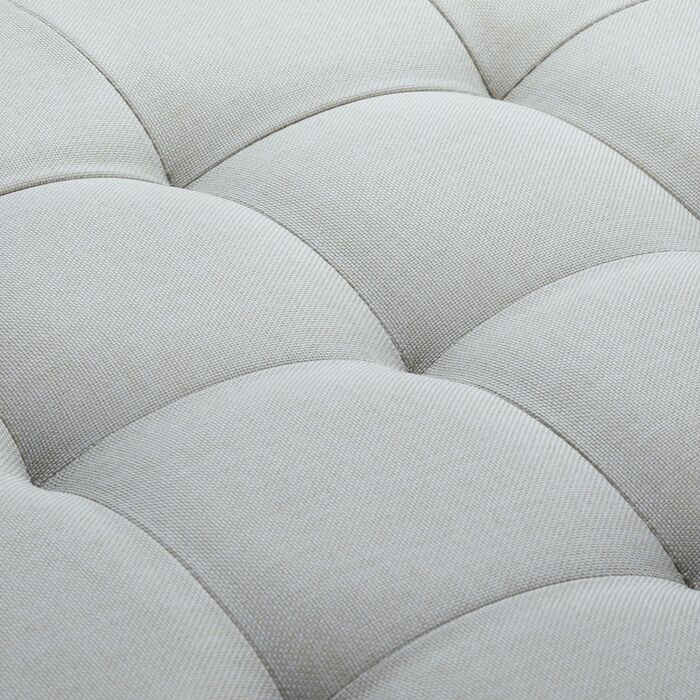 Relaxdays Пуф з місцем для зберігання, великий, круглий