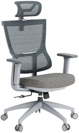 Крісло офісне OfficePro Elegant OC600-G-DG-DG