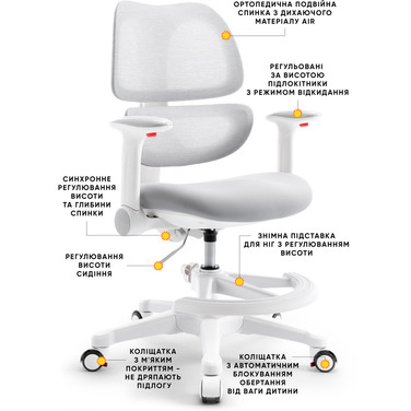 Дитяче крісло Mealux Dream Air G (арт.Y-607 G)