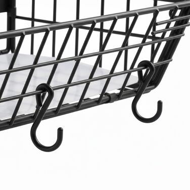 Набір з 2 магнітних настінних органайзерів Relaxdays для зберігання