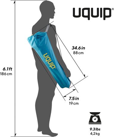 Крісло для кемпінгу Uquip Складне пляжне розкладне крісло Izzy М'яке розкладне крісло 100 кг