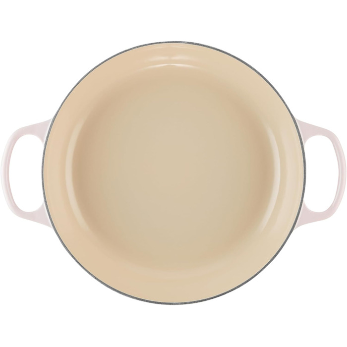 Le Creuset Signature Чавунний горщик Gourmet, Ø 30 см, 3,5 л, для всіх плит (включно з індукцією), Рожевий Shell, 21180307774430