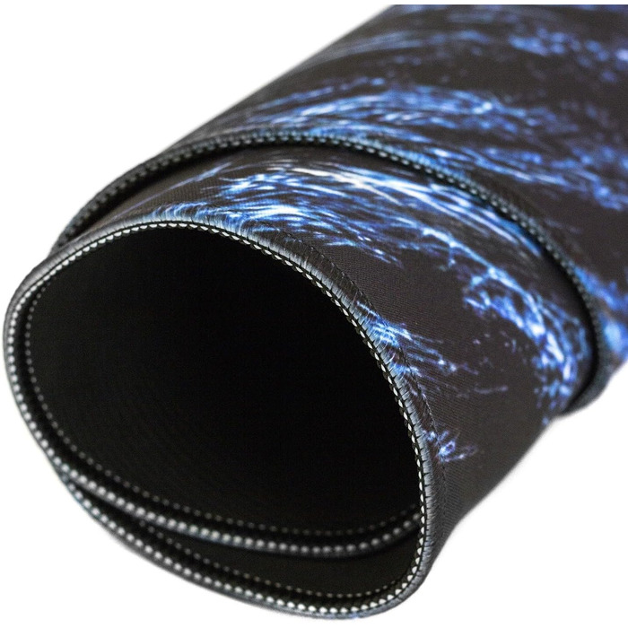 Підлоговий ігровий килимок, підлогове покриття - водонепроникне, миється, 100 мікрофібра, діаметр 120 см, колір синій