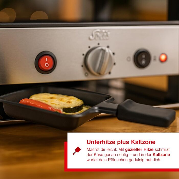 Електричний гриль Solis 5-в-1 7910: Ракле, гриль, вок, піца, крепи - для 4 осіб, нержавіюча сталь, 1020W