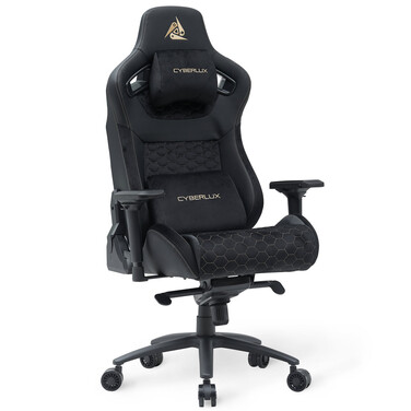 Геймерське крісло Cyberlux Apollo Black (арт. GM-404 B)