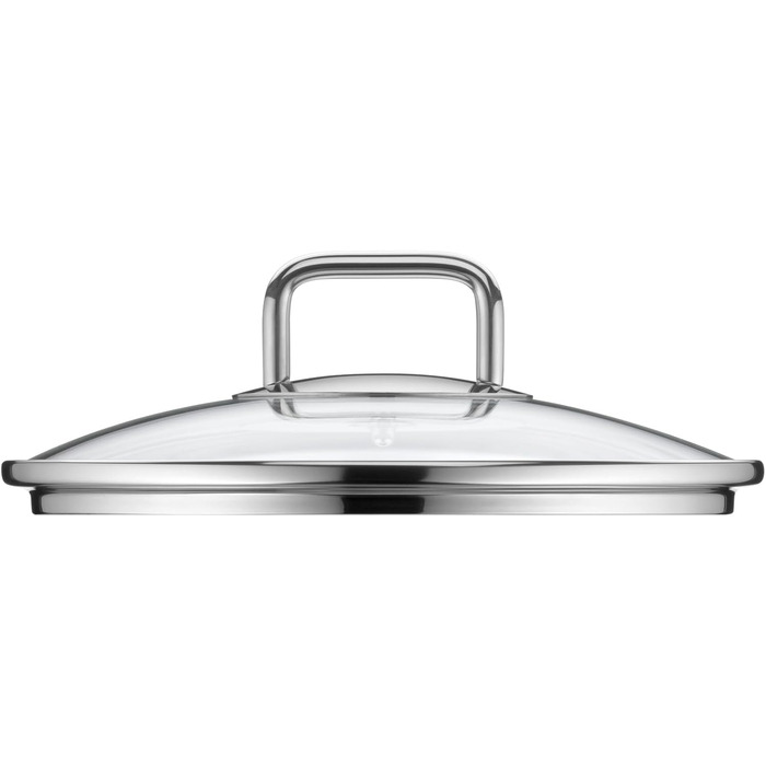 Набір кухонного посуду Silit Extra Cook: каструлі 16/20/24 см з кришками, ковшик 16 см, мірна шкала, широкий зливний край, придатний для миття в посудомийній машині, з нержавіючої сталі Crominox