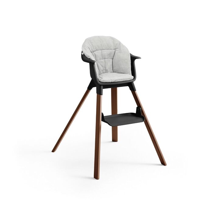 Дитячий стільчик Stokke Clikk, Black/Warm Brown - комплект з підносом та ременем безпеки, 6-36 місяців