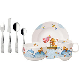 Набір посуду Villeroy & Boch Happy as a Bear, 7 предметів