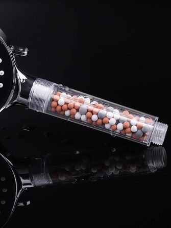 Набір мінеральних перлин YEAUPE для душу: фільтр від накипу, антибактеріальний ефект, мінералізація, pH-нейтральний. 4 шт.