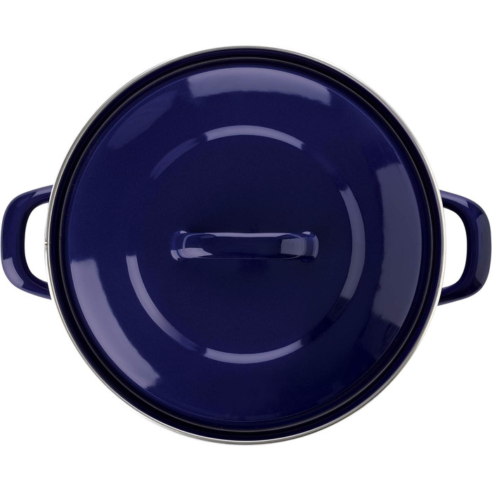 Голландська каструля BK Indigo, 26 см/5,2 л, без PFAS, індукційна, можна мити в посудомийній машині та духовці