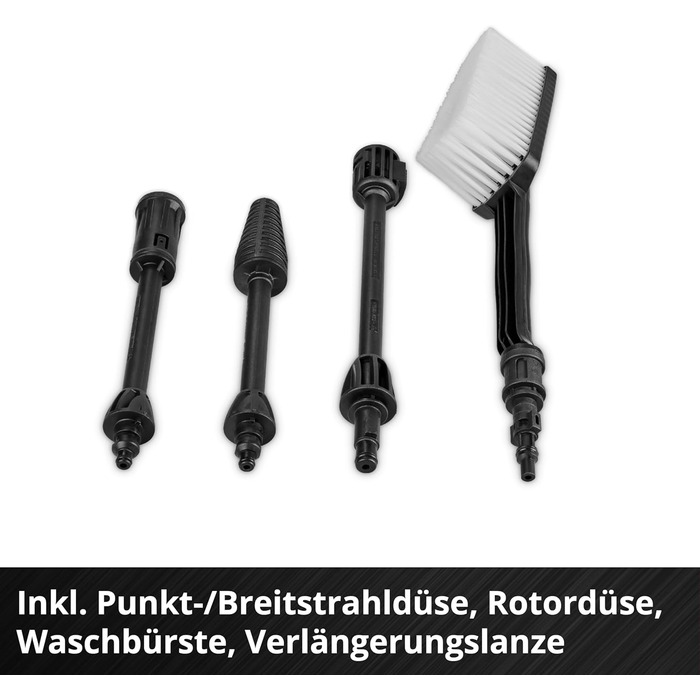 Einhell HYPRESSO 18/24-1 Акумуляторний мийний пістолет Power X-Change (24 бар, 240 л/год, без акумулятора та зарядного пристрою)