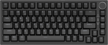 Дротова механічна клавіатура Ajazz AK820 Red Switch Black (AK820-R-B)