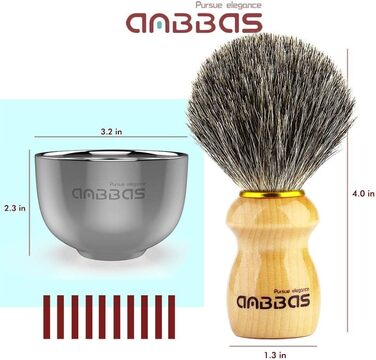 Набір щіток для гоління Anbbas1