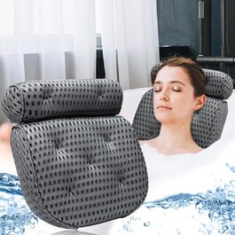 Подушка для ванни MOOING з 7 гачками, технологія повітряної сітки 4D