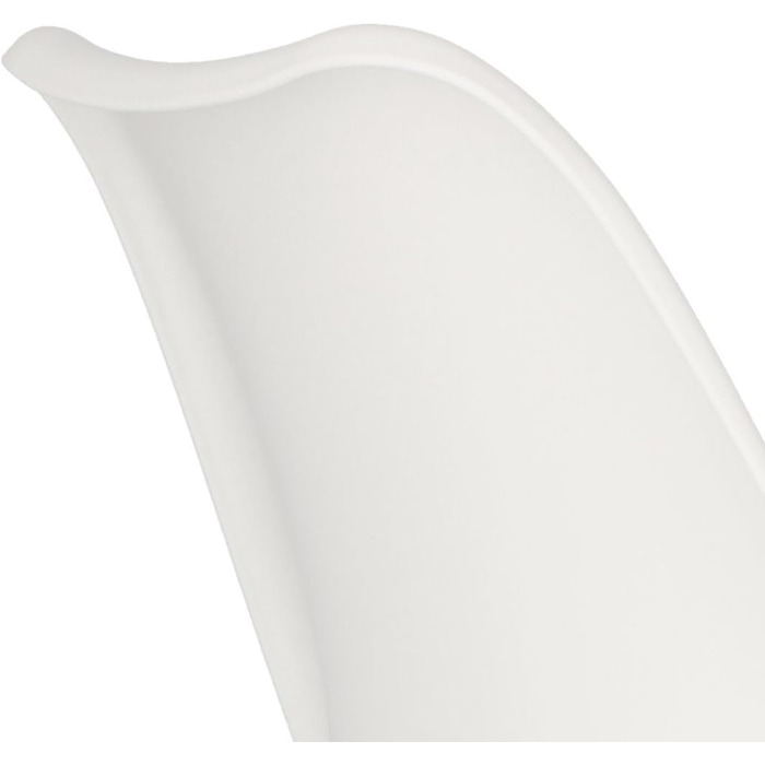 AC Design Furniture Emanuel: 2 стільці для обідньої зони, PU/Метал, 48,5x85,5x54 см, Білий/Хром