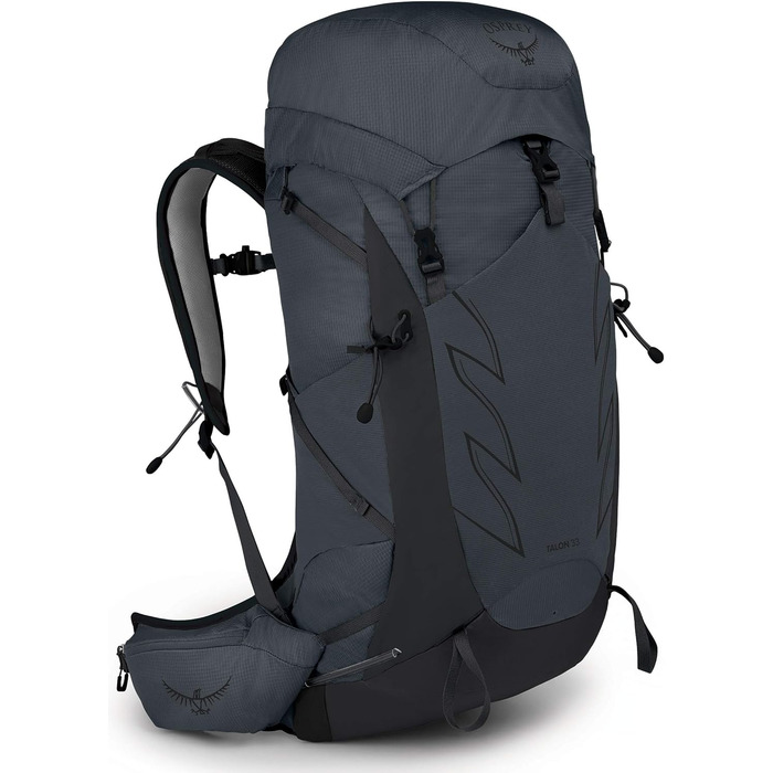 Чоловічий туристичний рюкзак Osprey Talon 33 (L-XL, Eclipse Grey, Single)