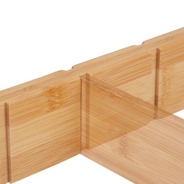 Набір роздільників для ящиків Relaxdays, 13 штук, з бамбука