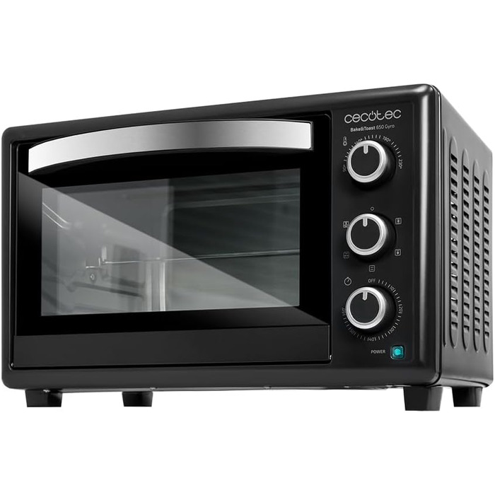 Мультиварка Cecotec Bake&Toast 1090 Black: 1000 Вт, 30 л, таймер, регулювання температури, решітка-гриль, лопатка