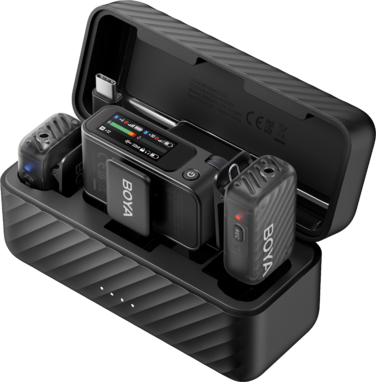 Бездротовий мікрофон BOYA MIC 2-02 Type-C/TRS Black