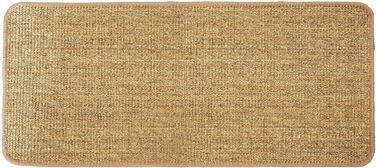 Кухонний килим SISAL - 67 x 140 см, горіх, килим з натурального волокна для кухні, місток, нековзний чистий пробіг 67 x 140 см, горіх