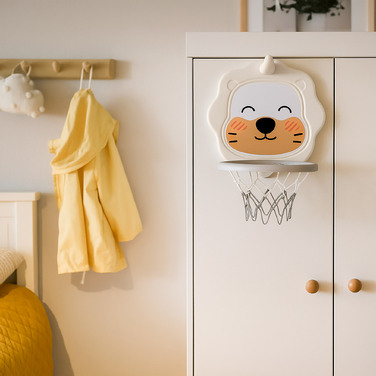 Гірка-трансформер для дітей з гойдалкою Mealux Lola (арт. KD-B076 White / Grey)