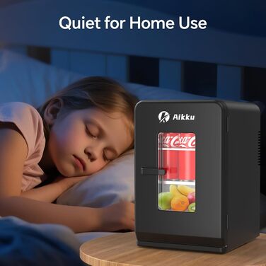 Автомобільний міні-холодильник 2 в 1 з функцією охолодження та підігріву, 15Л, 12V/220V для авто, дому та офісу, чорний