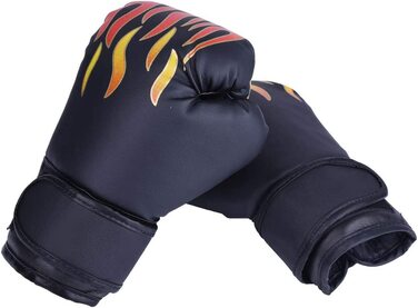 Дитячі боксерські рукавички Serlium, 3 кольори, 3-12 років (чорні)