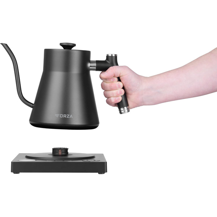 Л, 1200W Black 1 літр Чорний, 8000 Pour over Nero, 1.0