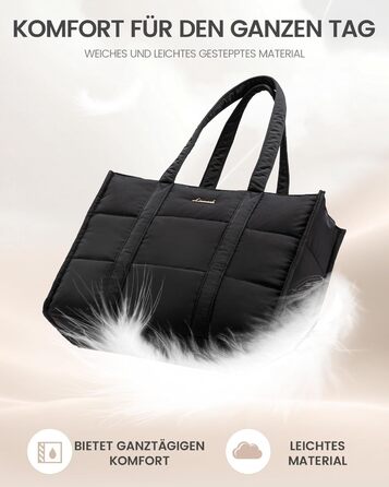 Сумка для ноутбука LOVEVOOK для жінок, велика, шопер, сумка-пуфер, робоча/офісна сумка, тоут, жіночі сумки, сумка для навчання, шкільна сумка, сумка через плече для університету, бізнесу, школи, сіро-зелений колір (17 дюймів, чорний)