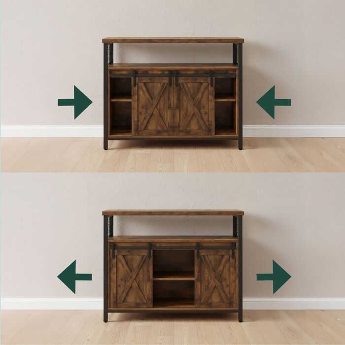 Тумба з розсувними дверцятами Relaxdays