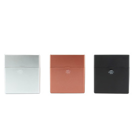 Сигаретна коробка XXXL МЕТАЛЕВІ БАРВНИКИ на 50 сигарет пластикове приладдя для куріння чохол (3 кольори - 3 x box)