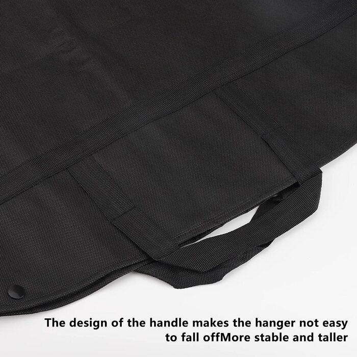 Високоякісний чохол для одягу Tigerkinwit 2 шт 60х100 см чорний