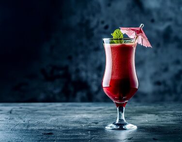 Набір склянок для коктейлів Krosno Glasmark: 6 шт, 420 мл, Long Drink, підійдуть для напоїв, води, смузі та десертів. Можна мити в посудомийній машині.